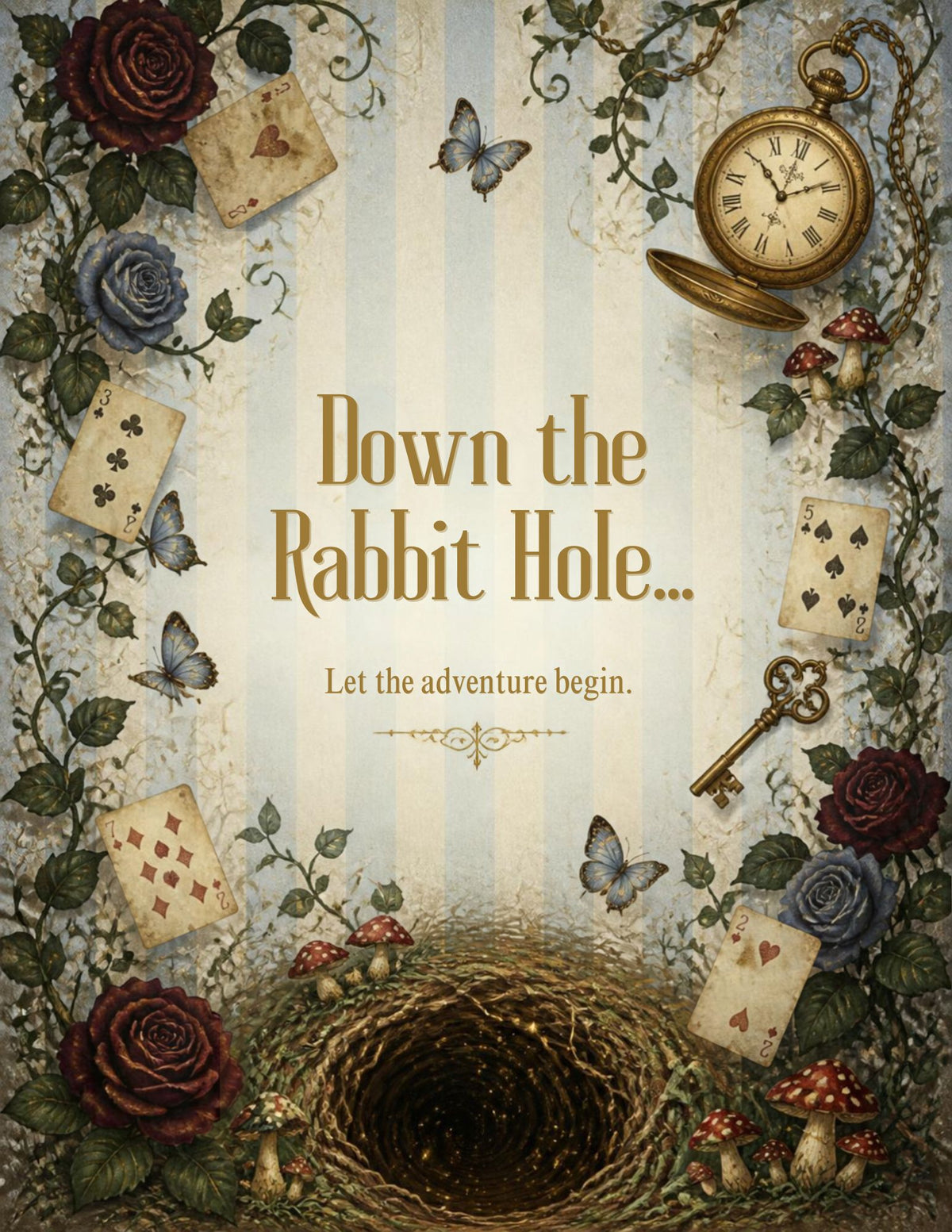 Down the Rabbit Hole | 2027 Wonderland Planner – Choose Your Edition