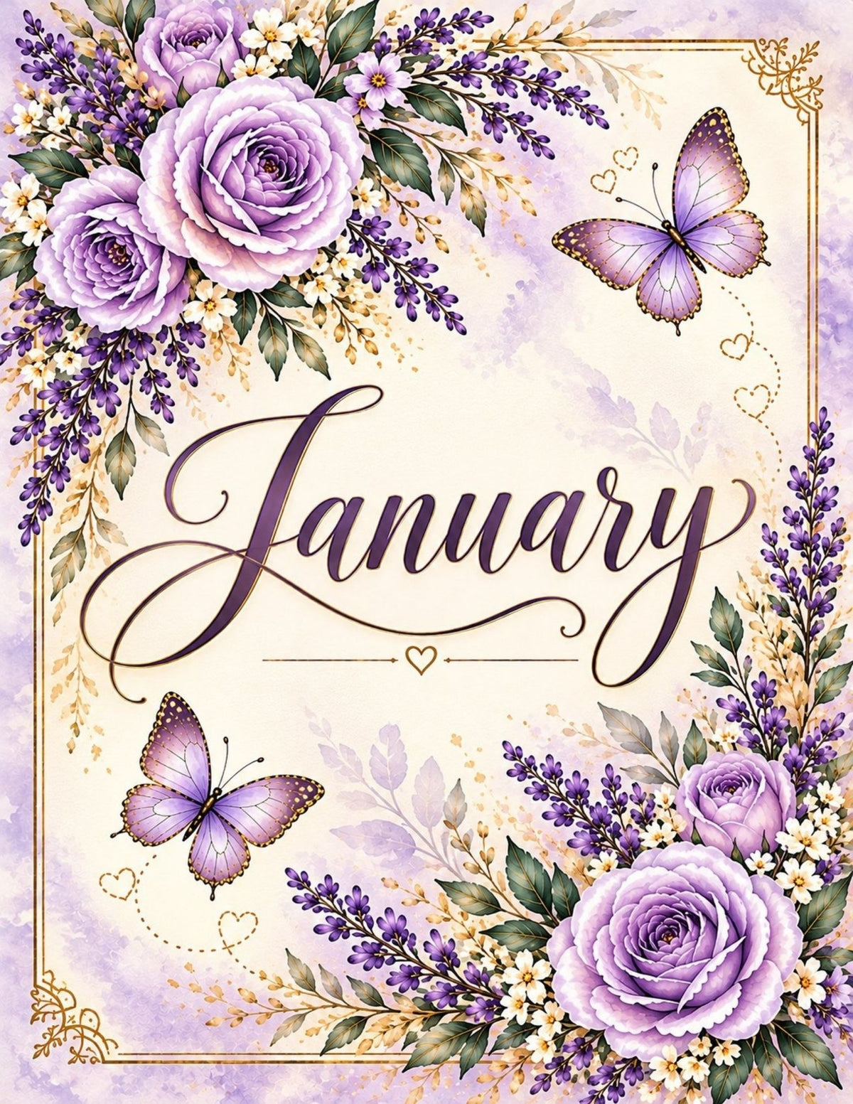 Lavender Dreams Planner