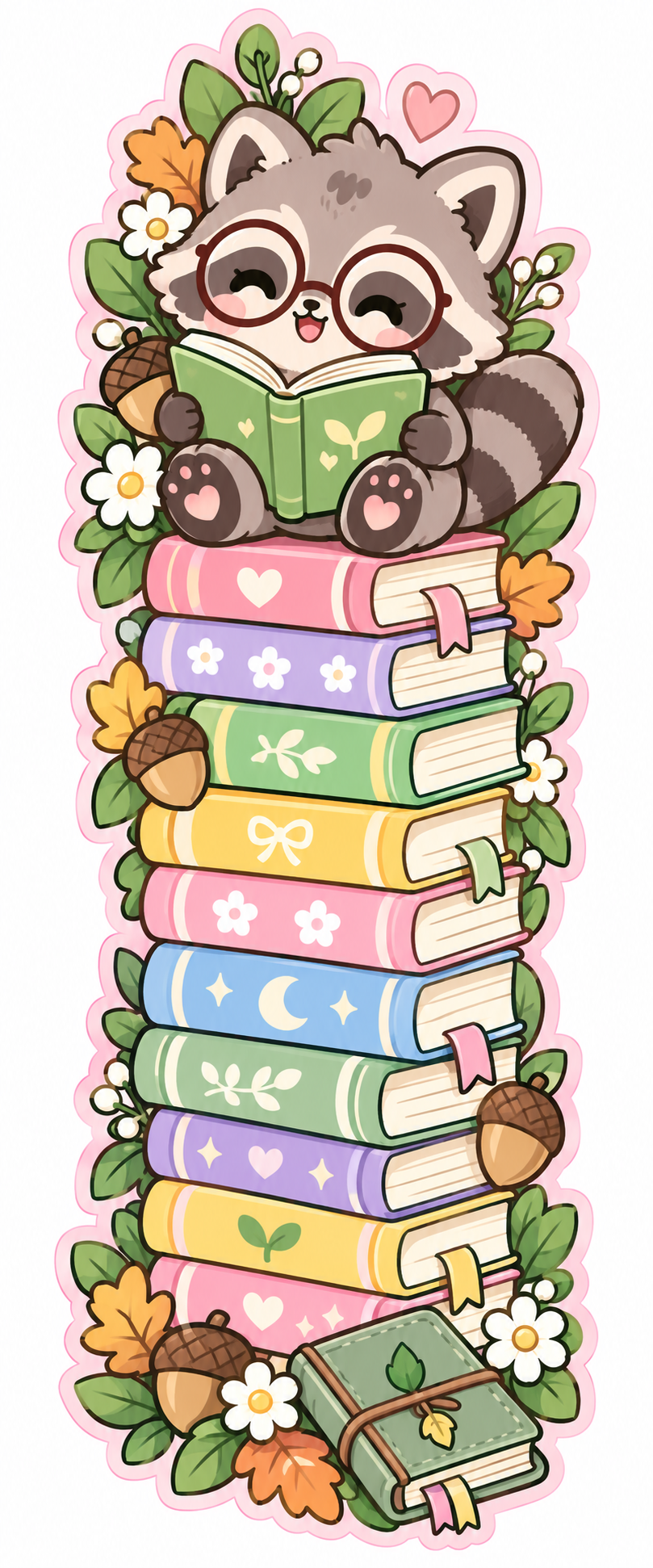Whimsical Book Buddies Collection | 2 × 6 Bookmarks