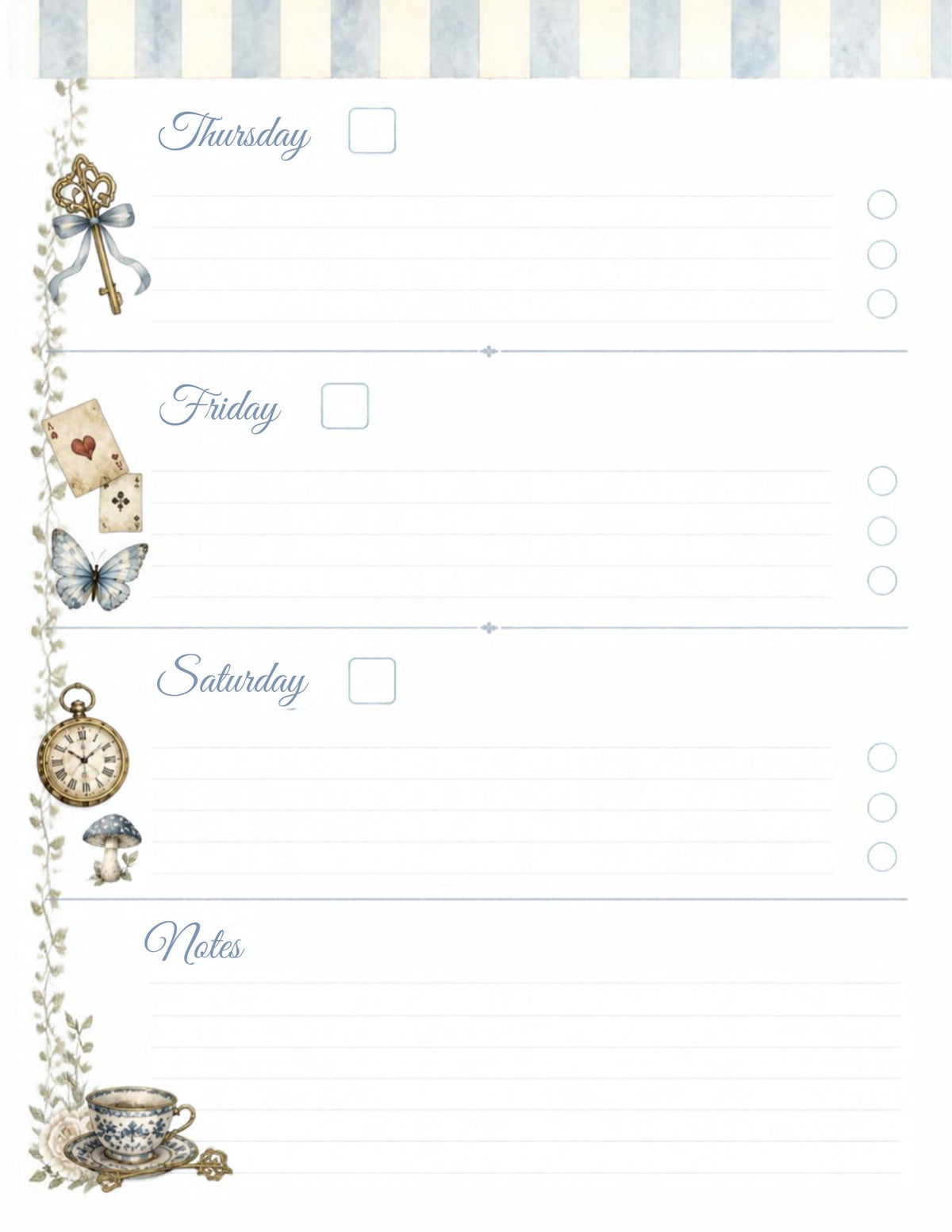Down the Rabbit Hole | 2027 Wonderland Planner – Choose Your Edition