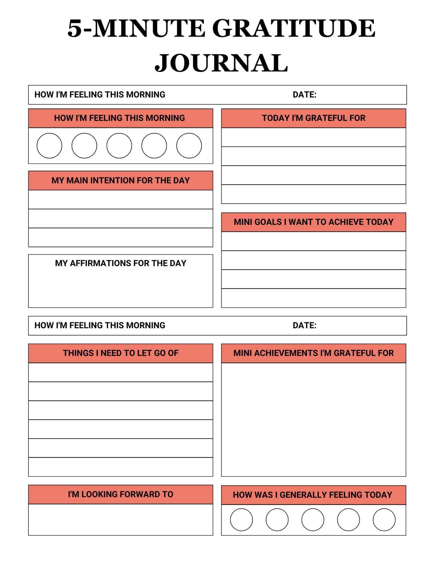 2026 Gratitude Journal