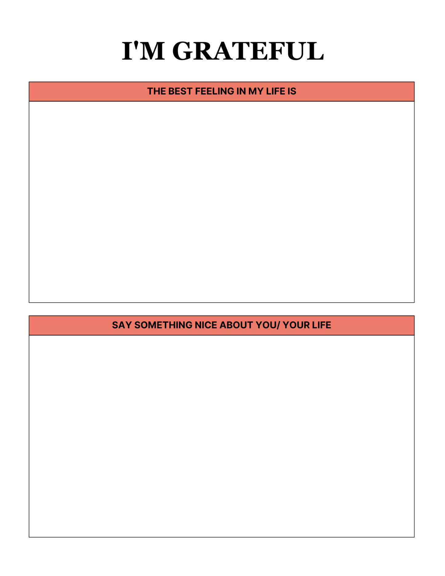 2026 Gratitude Journal