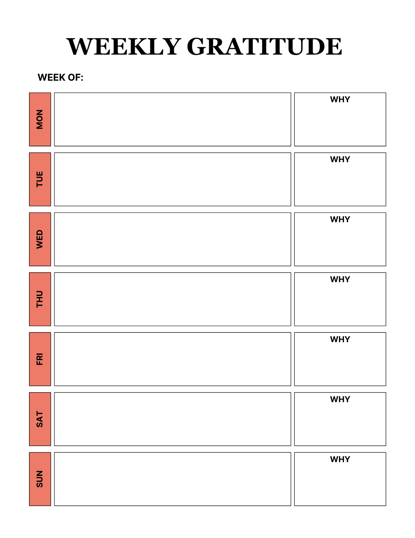 2026 Gratitude Journal