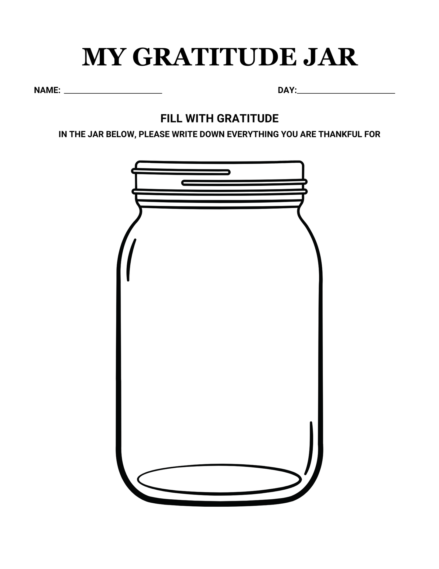 2026 Gratitude Journal