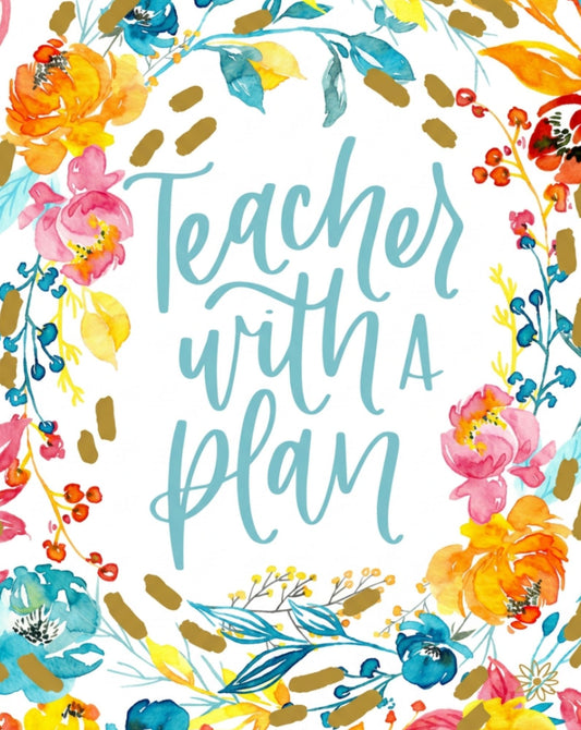 Teacher's Bloom Lesson Planner | 2026–2027 Academic Planner