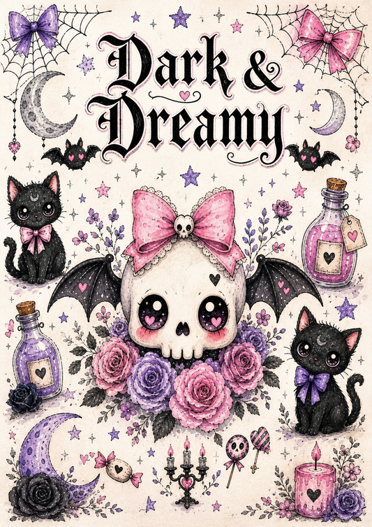 Midnight Intentions – Gothic 12-Month Planner
