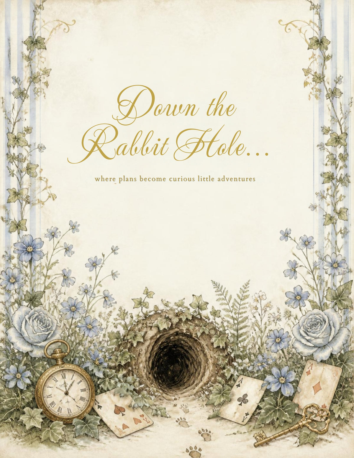 Down the Rabbit Hole | 2027 Wonderland Planner – Choose Your Edition