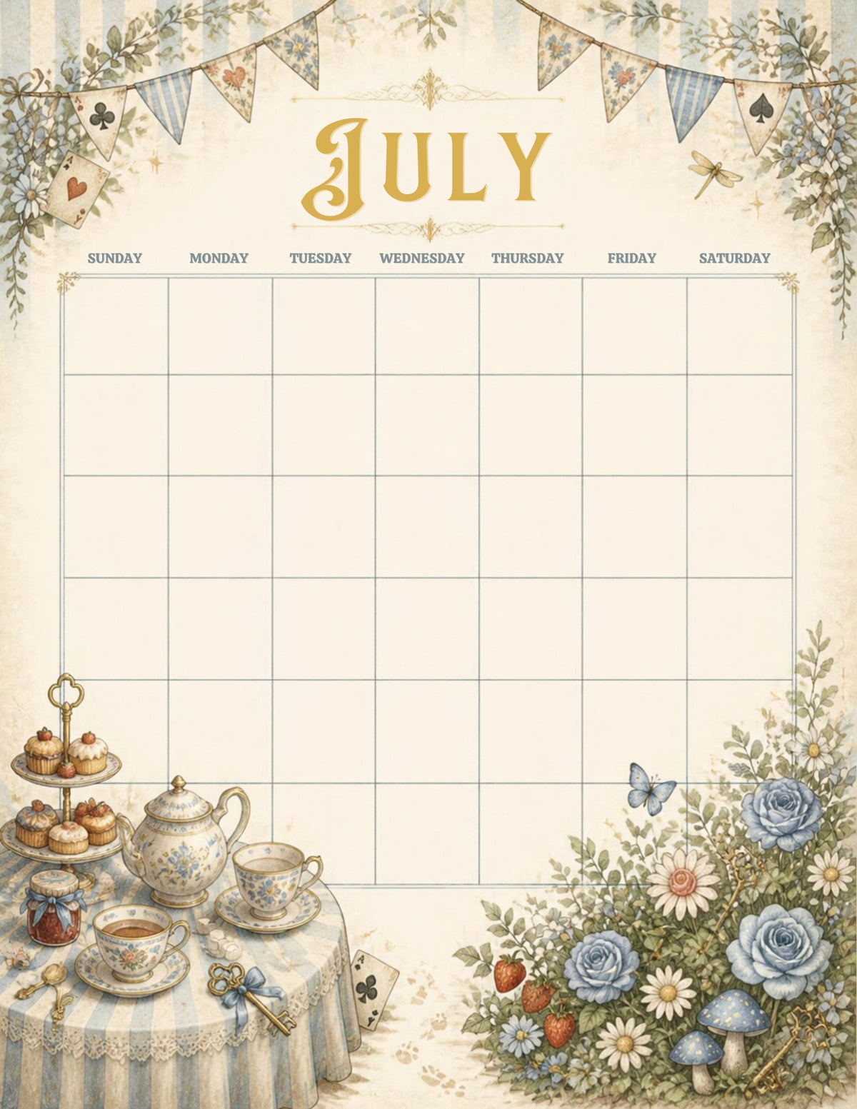 Down the Rabbit Hole | 2027 Wonderland Planner – Choose Your Edition