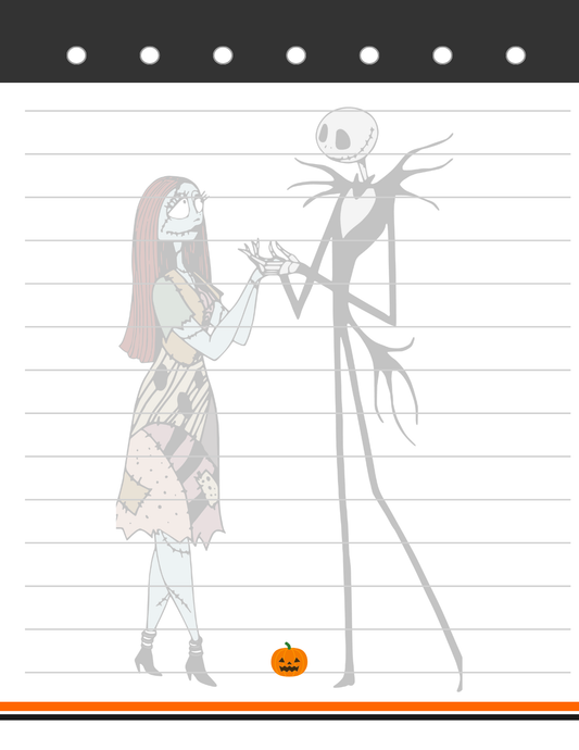 Pumpkin King's Notes Notepad