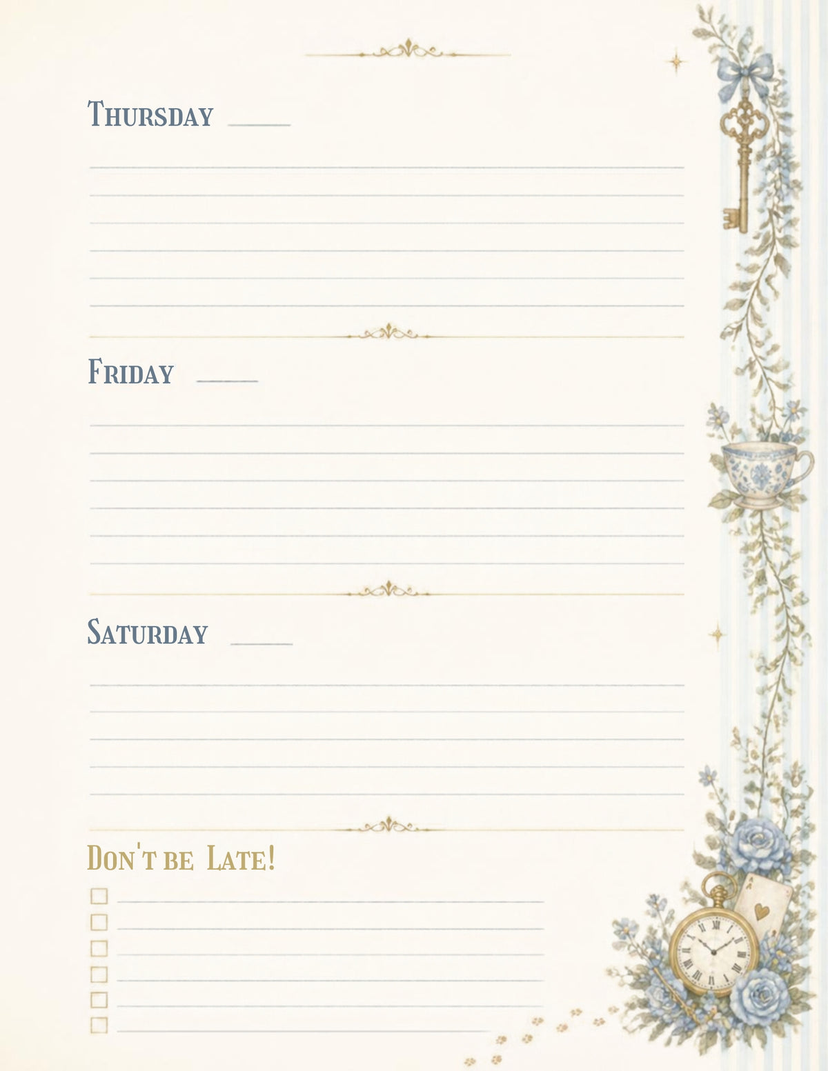 Down the Rabbit Hole | 2027 Wonderland Planner – Choose Your Edition