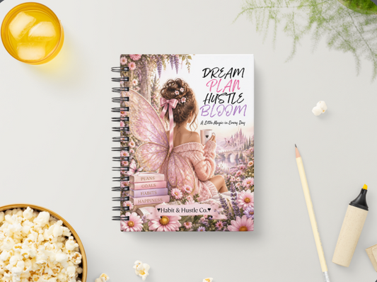 Dream Plan Hustle Bloom | 12-Month Undated Planner