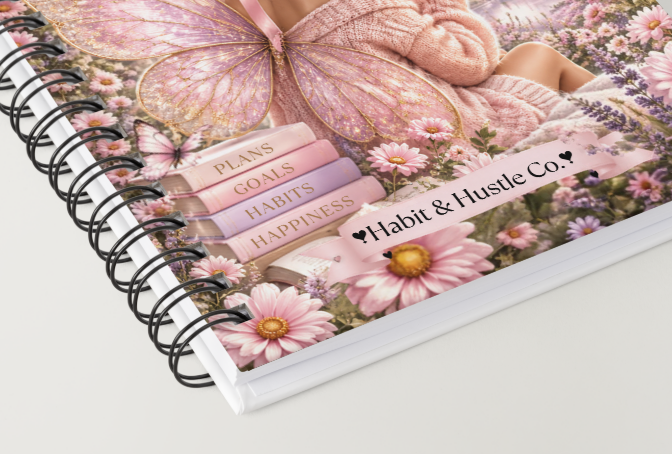 Dream Plan Hustle Bloom | 12-Month Undated Planner