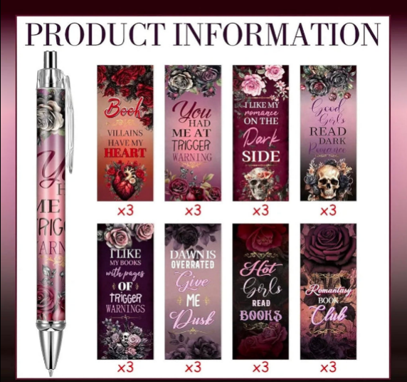Dark Romance Pens -- 24 Pack