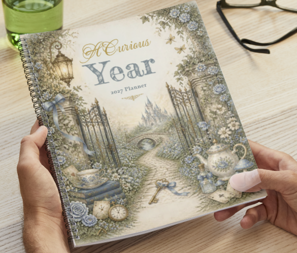 Down the Rabbit Hole | 2027 Wonderland Planner – Choose Your Edition
