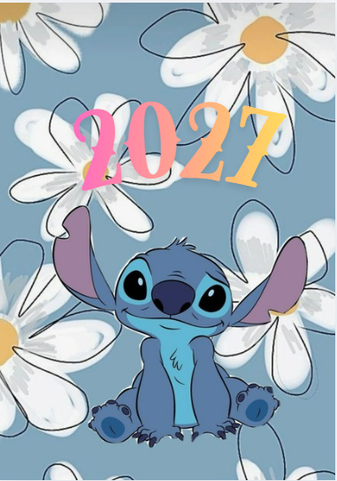 Stitch Daily Planner 2027