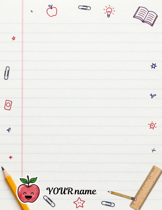 Teacher notepad