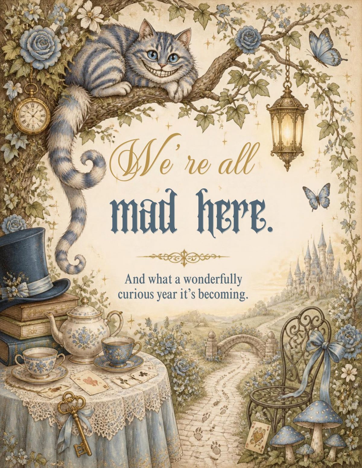 Down the Rabbit Hole | 2027 Wonderland Planner – Choose Your Edition
