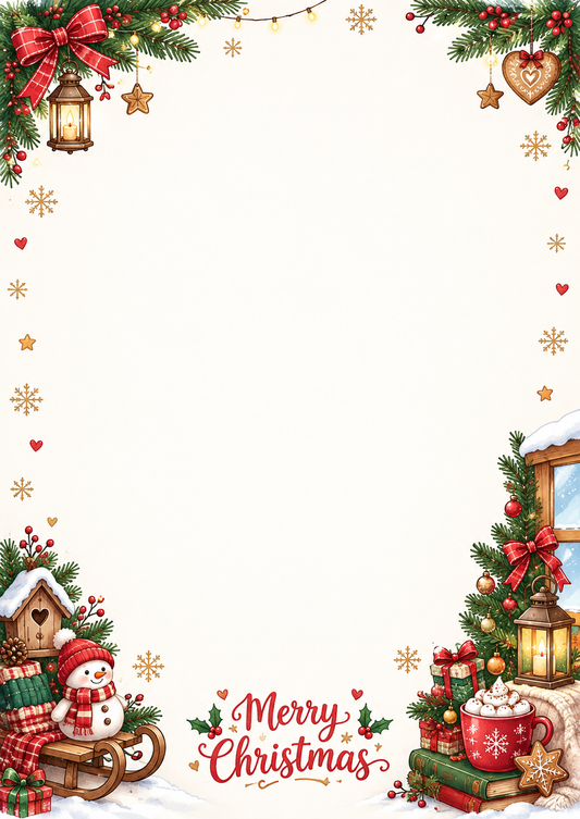 Christmas Wishes Stationary