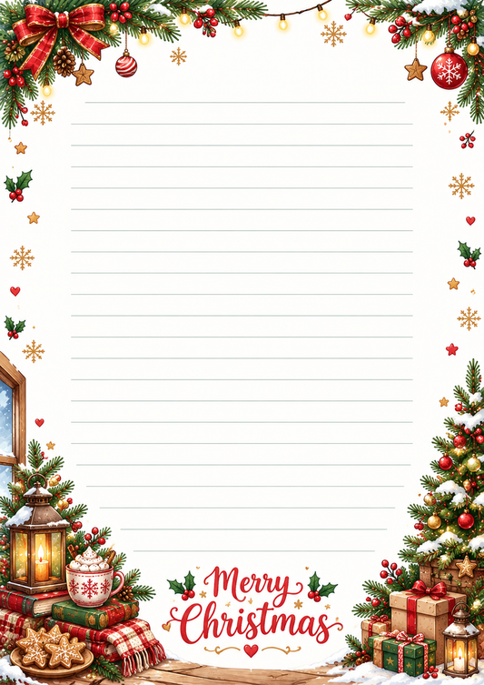Christmas Wishes Stationary