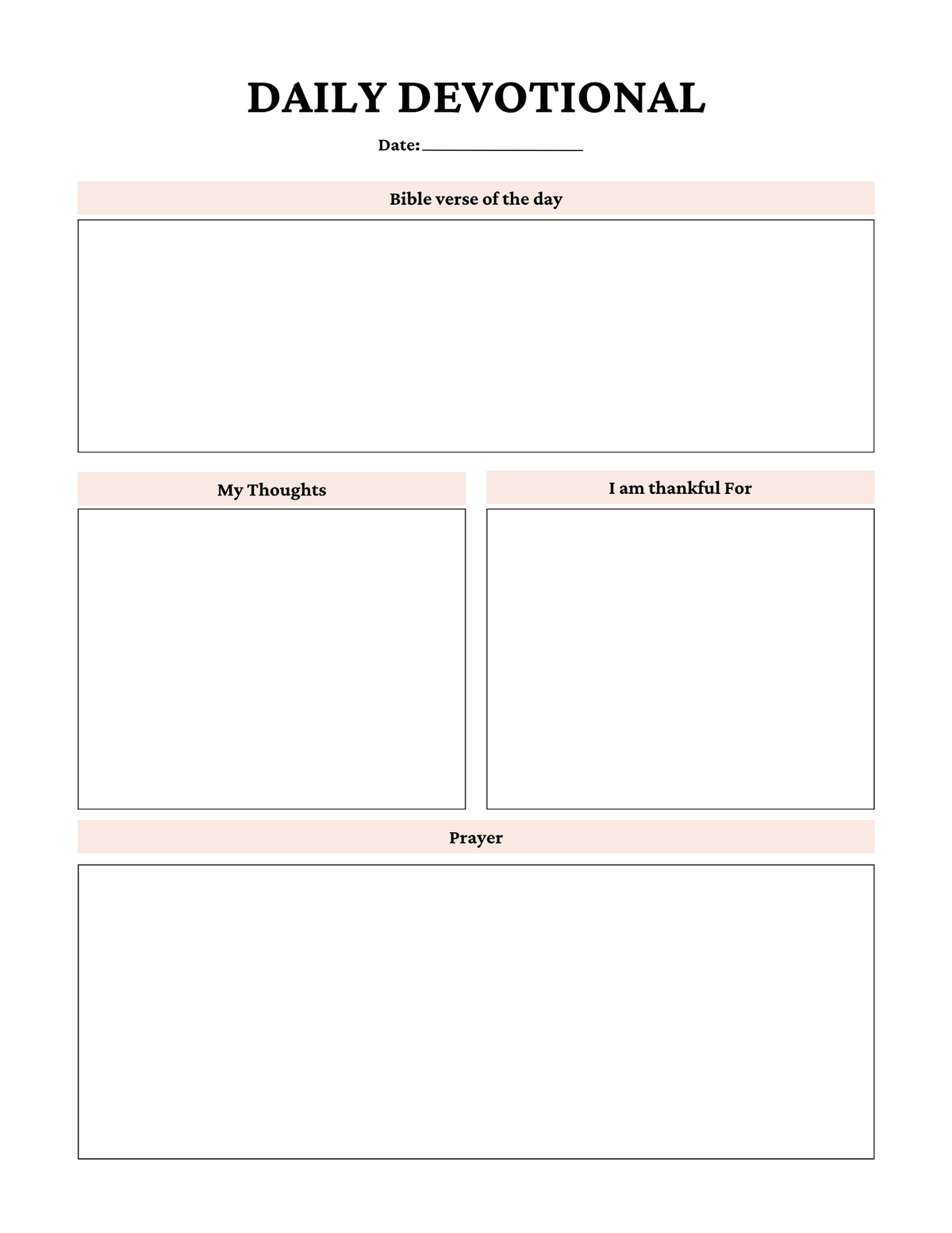 Pray & Reflect — Christian Prayer, Gratitude & Devotional Journal